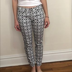 J. Crew patterned pant